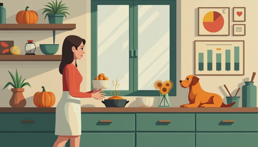 Visual context for pumpkin for canines