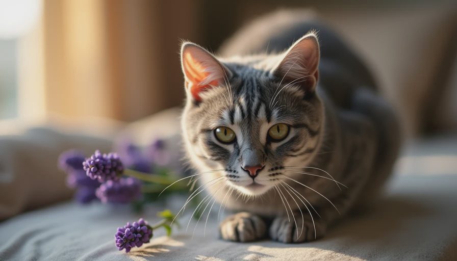 Visual context for is lavender safe for cats